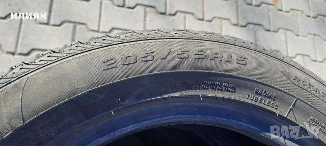 4бр зимни гуми 205 55 15 5мм грайфер , снимка 7 - Гуми и джанти - 52227012