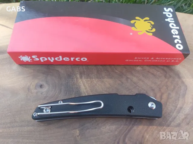 Сгъваем нож Spyderco ikuchi, снимка 4 - Ножове - 49568280