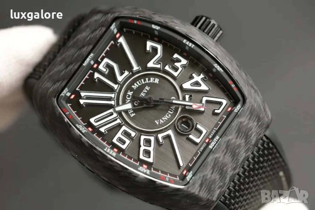 Мъжки часовник Franck Muller Vanguard V45 Carbon с автоматичен швейцарски механизъм, снимка 4 - Мъжки - 51293660