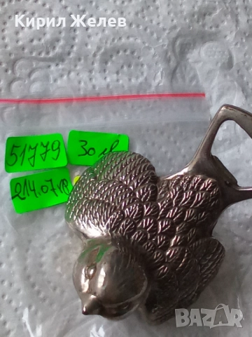 Отварачка метална птица 51779, снимка 10 - Антикварни и старинни предмети - 52590360