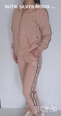 Дамски Памучни Екипи - лого Бродирано 💫 Louis VUITTON , снимка 8 - Комплекти - 51882504