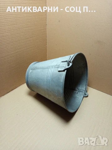 Соц Стара Подцинкована Кофа 10лт., снимка 3 - Антикварни и старинни предмети - 50669088