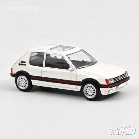 Peugeot 205 GTI 1986 - мащаб 1:43 на Norev/JETCAR моделът е нов в кутия, снимка 1 - Колекции - 34462234