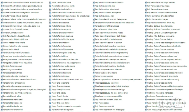 Записвам мп3 песни с имена на певци+имена на песни на флашки по 10лв, снимка 17 - Други музикални жанрове - 52421641