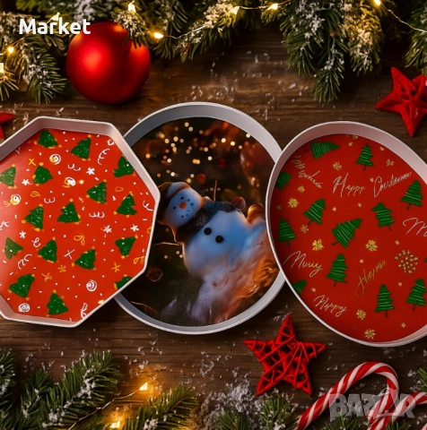 Практична Коледна табла с елхички, снимка 6 - Декорация за дома - 52063104