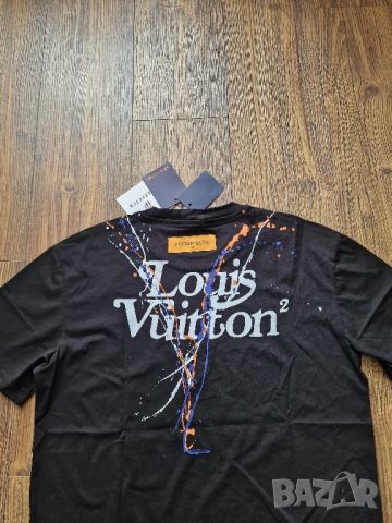 Страхотна мъжка тениска,  нова с етикет Louis Vuitton , размер  S /М / L / XL , 2XL, снимка 5 - Тениски - 45775425