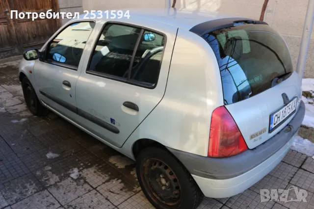 Renault Clio 1.2 , 60 к.с. , Бензин, 2000 г. в много добро състояние, снимка 5 - Автомобили и джипове - 48731658