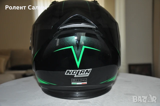 Каска Nolan N86 като нова, снимка 3 - Аксесоари и консумативи - 51323876