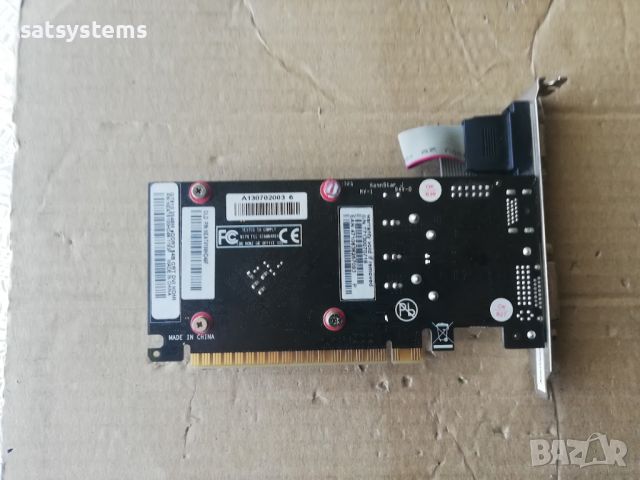 Видео карта NVidia GeForce Palit GT610 HDMI 2048MB GDDR3 64bit PCI-E, снимка 8 - Видеокарти - 45902822