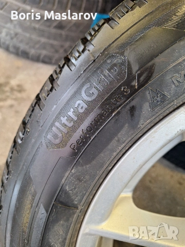 Джанти + 225 55 17 Зимни Goodyear Ultra grip Performance 3, снимка 8 - Гуми и джанти - 53575829