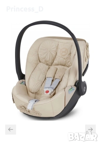 Стол за кола Cybex Cloud T i-Size SIMPLY FLOWERS, 45 – 87 см