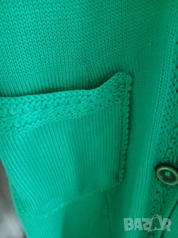 Домашен плетен халат(плетено манто), снимка 7 - Палта, манта - 50929673