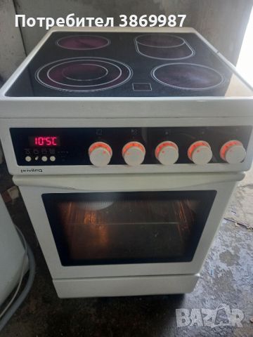 печка с керамични котлони Privileg , снимка 1 - Печки, фурни - 46451370