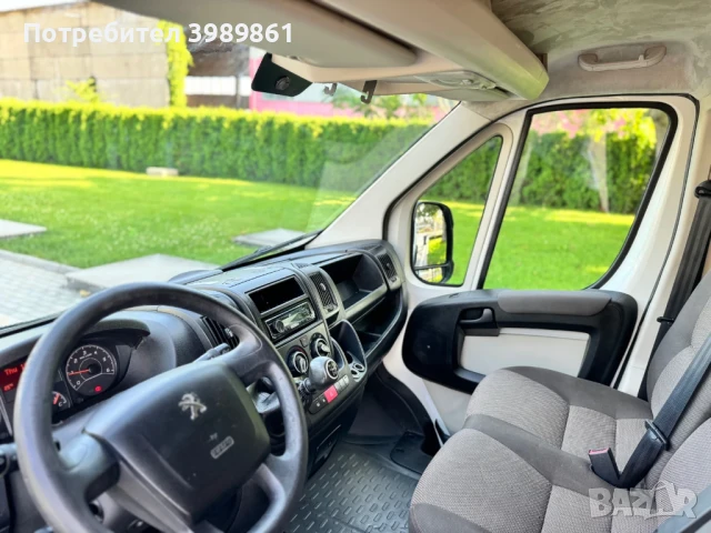 Peugeot Boxer 2.0 130hp МАКСИ БАЗА!!ТОП!!!КЛИМАТИК!!!ТЕМПОМАТ!!!, снимка 8 - Бусове и автобуси - 50747545