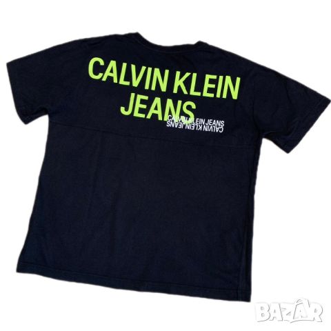 Оригинална мъжка тениска Calvin Klein Jeans | XL размер, снимка 2 - Тениски - 46762382