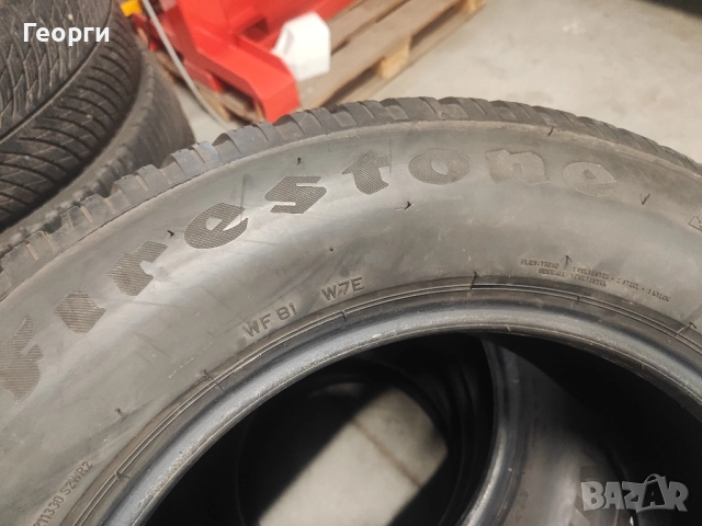 4бр.зимни гуми 235/65/17 Firestone, снимка 3 - Гуми и джанти - 52736013