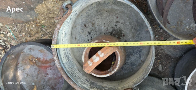 Стари Бакъри- Тави- Сърпове- Гърнета, снимка 7 - Антикварни и старинни предмети - 50658331