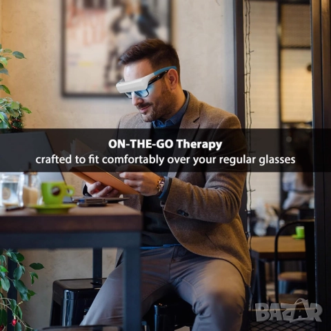 Иновативни очила за подобряване на зрението и здравето, Лечение с червена и синя светлина 2 в 1, снимка 12 - Слънчеви и диоптрични очила - 52109770