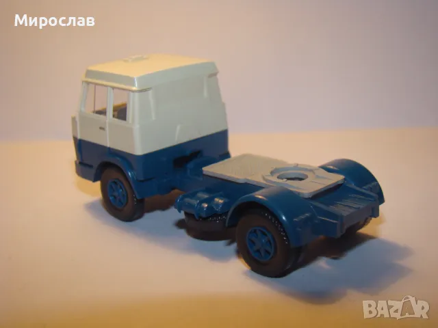 WIKING H0 1/87 HANOMAG HENSCHEL МОДЕЛ КАМИОН КОЛИЧКА ТИР, снимка 5 - Колекции - 48383027