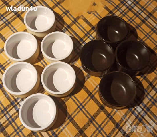 Керамични купички за крем карамел -6е/компл
