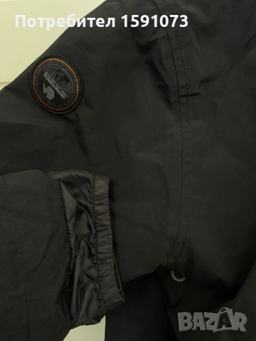 Napapijri 12г- 152см черно водоустойчиво яке, снимка 6 - Детски якета и елеци - 53844572