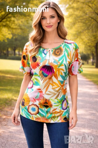 Дамски туники 8 модела - код 1177, снимка 8 - Туники - 49665161