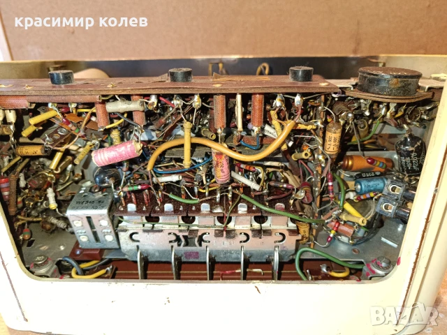 малко лампово радио "PHILIPS PHILETTA 283Z", снимка 13 - Антикварни и старинни предмети - 50485510