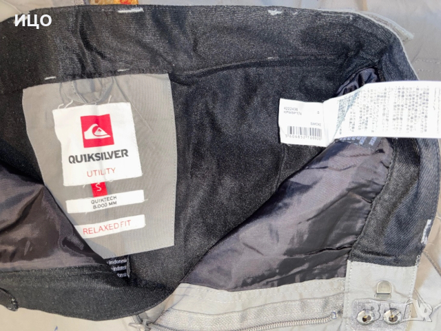 Мъжки ски панталон QUIKSILVER, снимка 9 - Спортни дрехи, екипи - 53473623