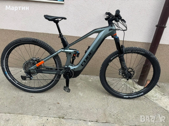 Карбонов Електрически велосипед 29 цола CUBE STEREO TM колело , снимка 5 - Велосипеди - 53915078