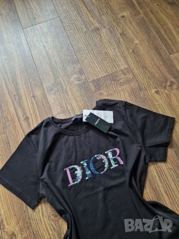 Страхотна дамска тениска DIOR    , нова с етикет, размер S / M ,L , XL, 2XL , снимка 2 - Тениски - 46049505