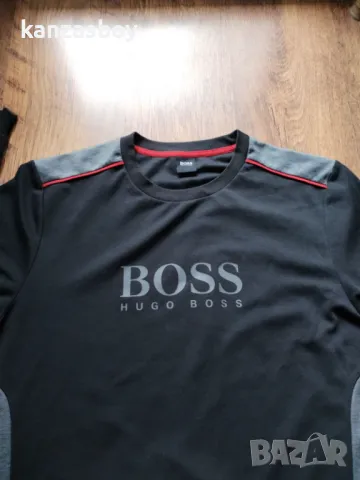 hugo boss tracksuit sweatshirt - страхотна мъжка блуза ХЛ, снимка 2 - Спортни дрехи, екипи - 49276640