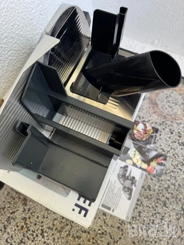 Електрически Слайсър/Резачка за Колбаси Graef Master M20EU - Домашна и Професионална Употреба, 170W!, снимка 6 - Друга електроника - 50948769