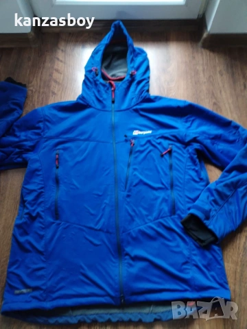 berghaus windstopper jacket - страхотно мъжко яке 2ХЛ, снимка 4 - Якета - 53305046