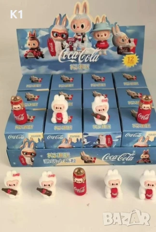Фигурки Labubu Coca Cola, Лабубу Кока Кола , снимка 1