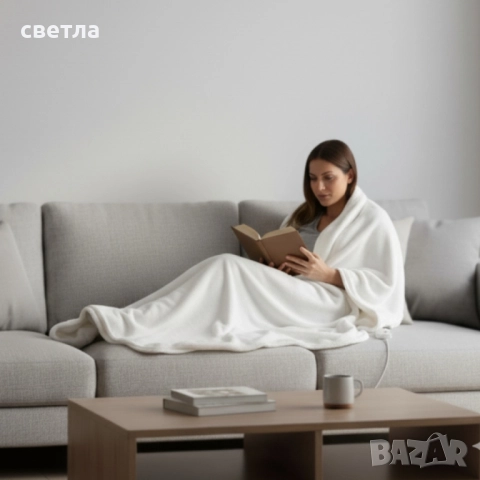 Електрическо одеяло Rosberg RS8510AS – 150×80 см, 60W, 2 степени на температура, снимка 5 - Други стоки за дома - 51851608