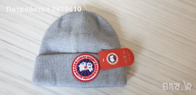 Canada Goose Cotton Knit Unisex  ОРИГИНАЛ! НОВО! Зимна ШАПКА!, снимка 4 - Шапки - 49100898