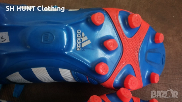 Adidas 11Core TRX FG Azul Blanco Rojo Leather Football Boots Размер EUR 40 бутонки 310-14-S, снимка 16 - Футбол - 52244725