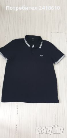 Hugo Boss Paddy Pique Cotton Regular Fit Mens Size 3XL ОРИГИНАЛНА Тениска!, снимка 10 - Тениски - 46480225