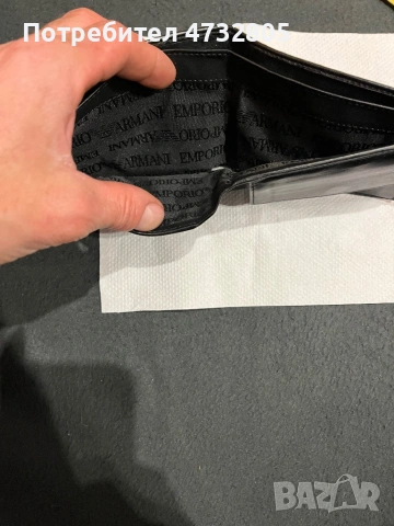 Портфейл  Emporio Armani., снимка 3 - Портфейли, портмонета - 53772432