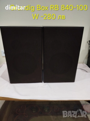ТОНКОЛОНИ GRUNDIG BOX RB 840 - 100 W🎵🎶, снимка 2 - Тонколони - 52463160