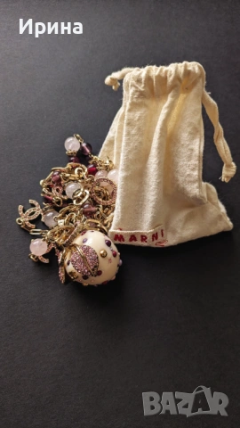 Огърлица Шанел - Ябълката, снимка 12 - Колиета, медальони, синджири - 53731776