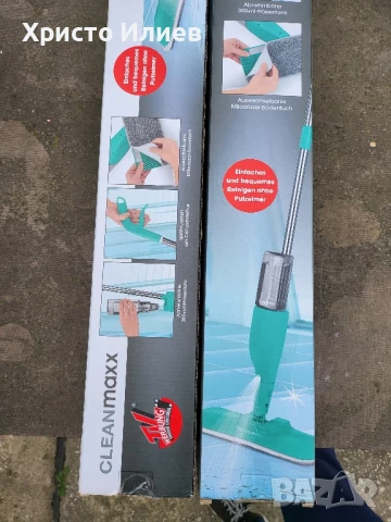 Спрей моп Моп за под функция пръскане CLEANmaxx , снимка 11 - Мопове, кофи, четки и метли - 50641703