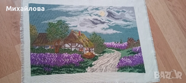 Гоблен "Перуники/ Лавандули/ Сребърна нощ" от Вилер 