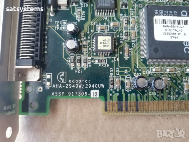 Adaptec AHA-2940UW 50 Pin SCSI Controller Card PCI, снимка 7 - Други - 46811197