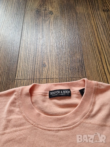 Страхотен мъжки пуловер SCOTCH & SODA, размер XL , снимка 4 - Пуловери - 53061552
