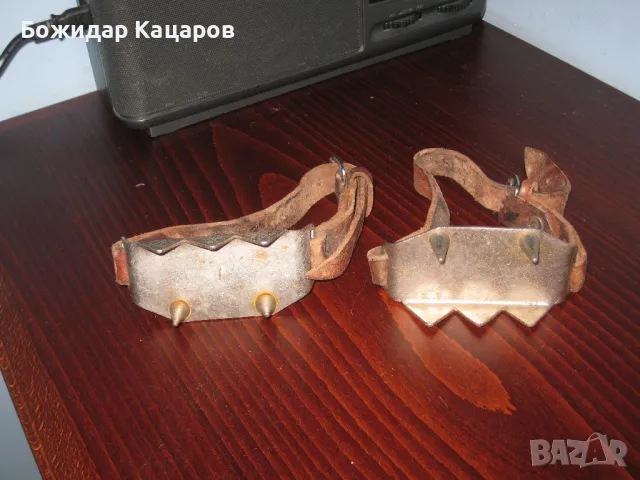 Метални котки за планинари, за катерене при лед и сняг. Цена 25 лева(12.78 €). Пращам по Еконт.