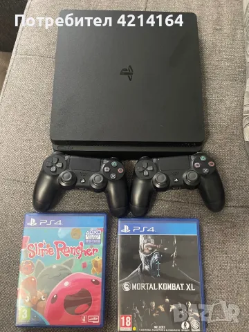 playstation 4 slim, снимка 3 - PlayStation конзоли - 47041081