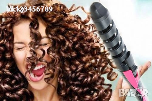 Маша за коса Керамична NOVA NHC-2007A , снимка 2 - Маши за коса - 53977282