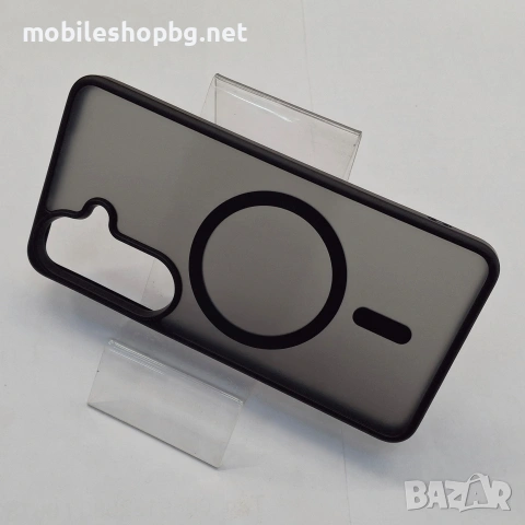 Samsung Galaxy S26 гръб MagSafe черен мат полупрозрачен , снимка 3 - Samsung - 53912128