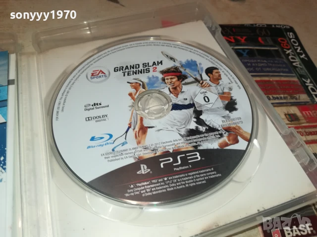 SONY PS3 GRAND SLAM TENNIS 2 GAME 1308251046, снимка 2 - Игри за PlayStation - 51349139